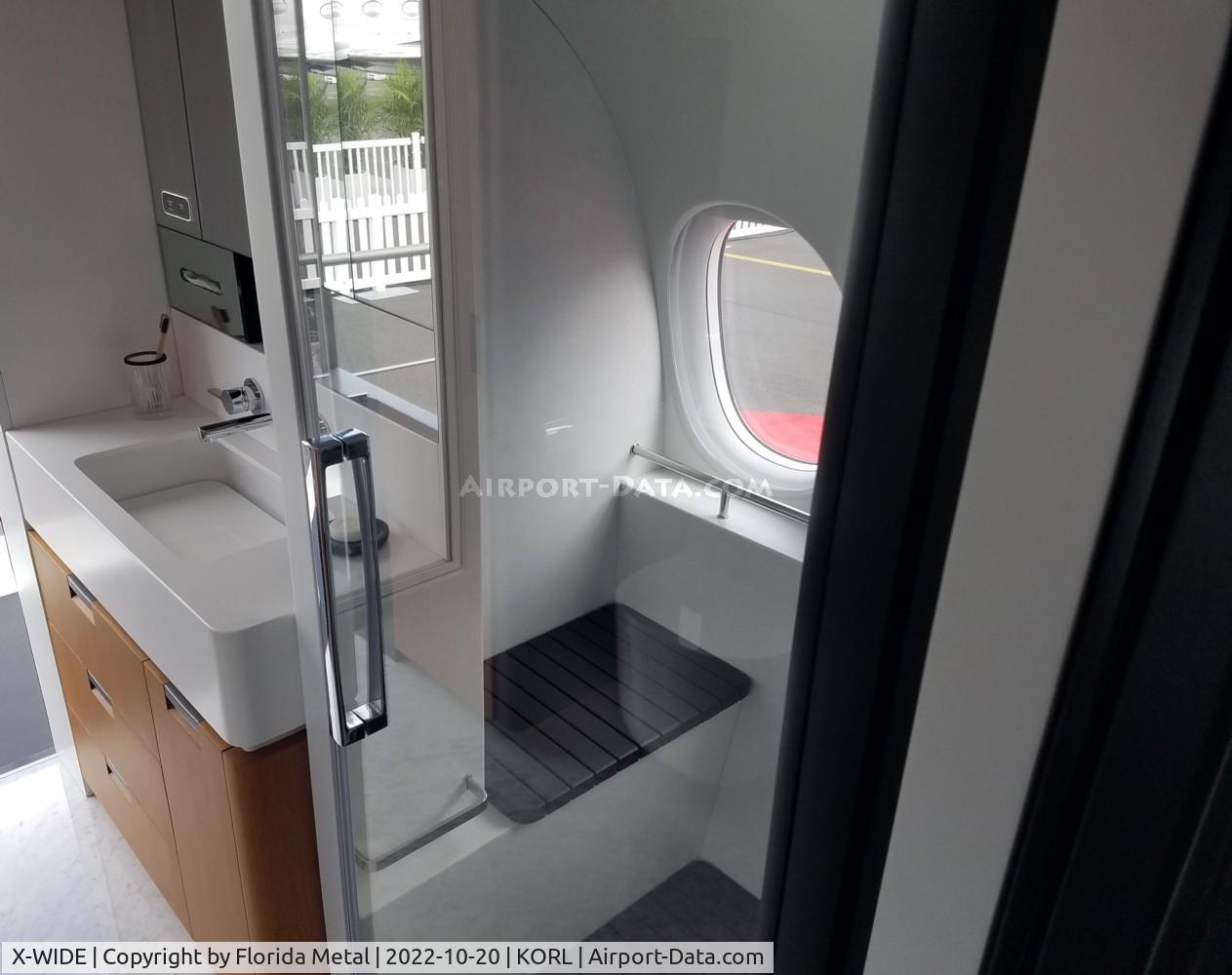 X-WIDE, Dassault Falcon 10X Mockup C/N Mock up, NBAA 2022