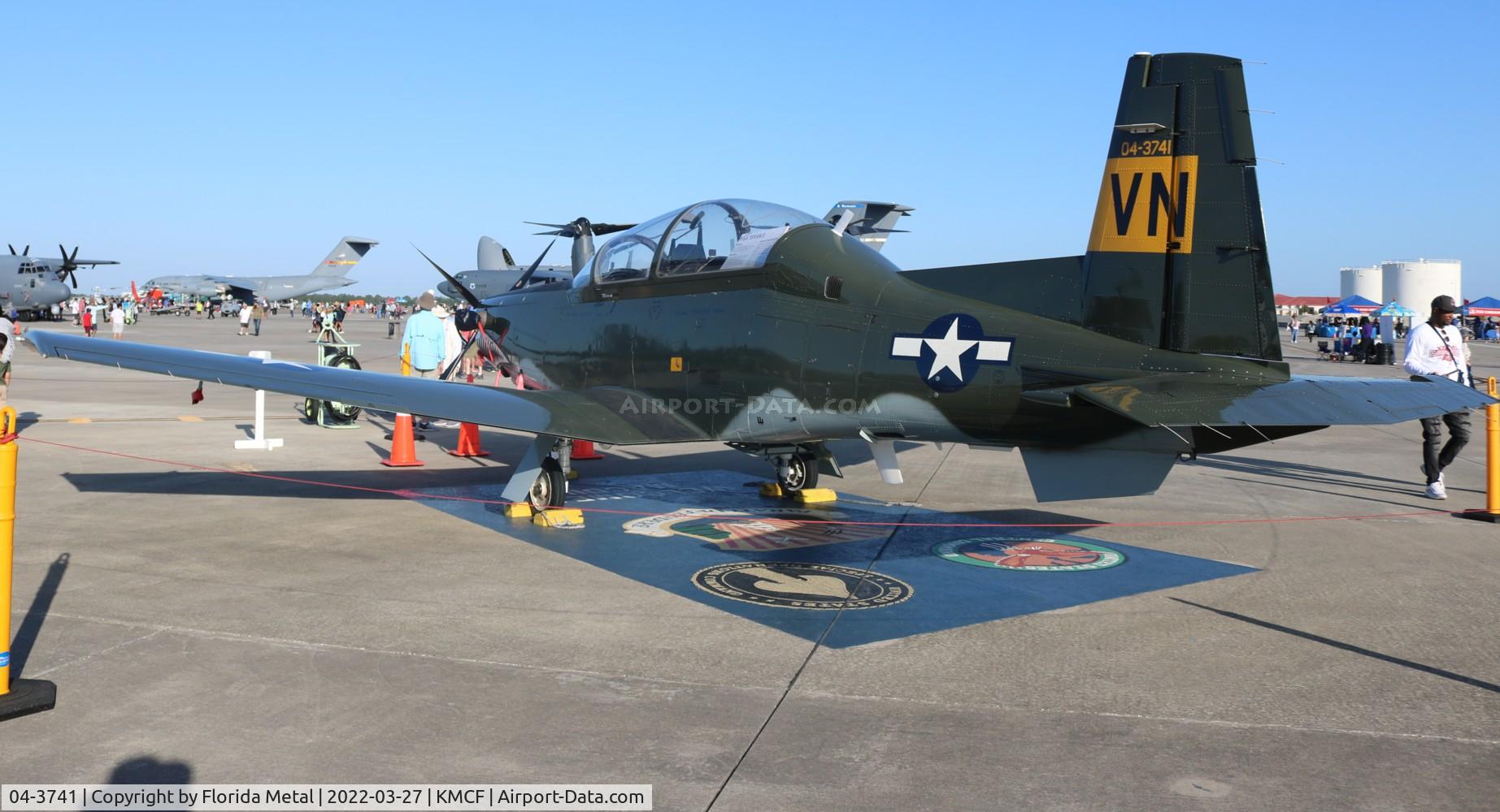 04-3741, 2004 Raytheon T-6A Texan II C/N PT-293, USAF Texan II zx