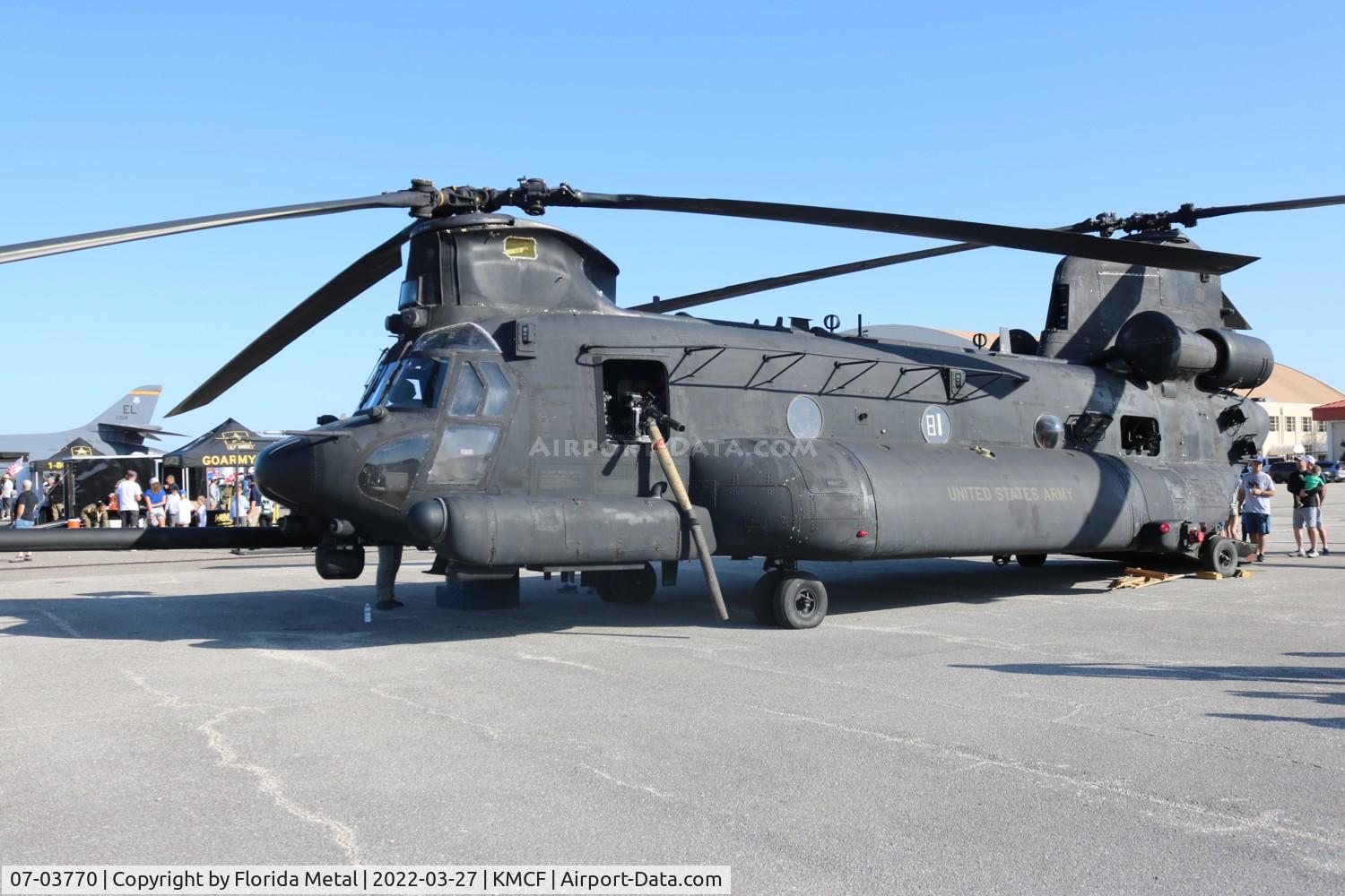 07-03770, Boeing MH-47G Chinook C/N M3770, MH-57G zx