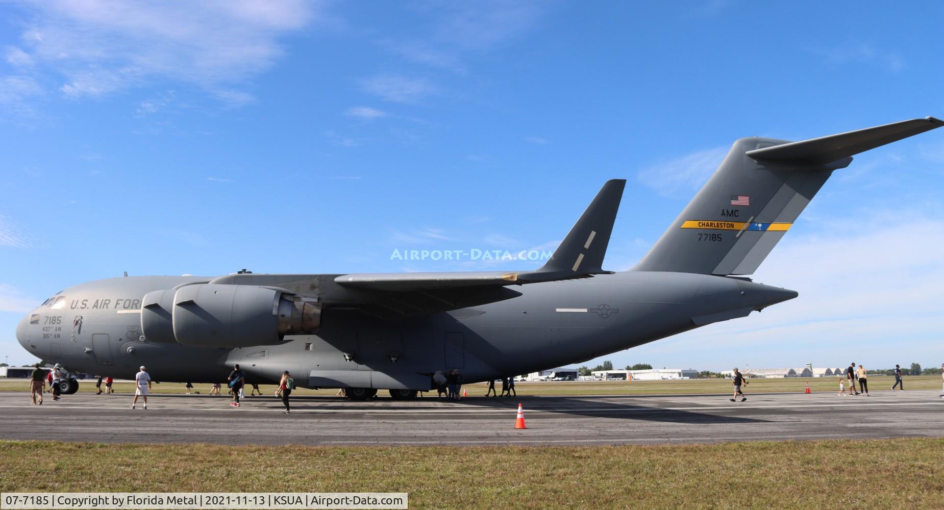 07-7185, 2007 Boeing C-17A Globemaster III C/N P-185, C-17A zx