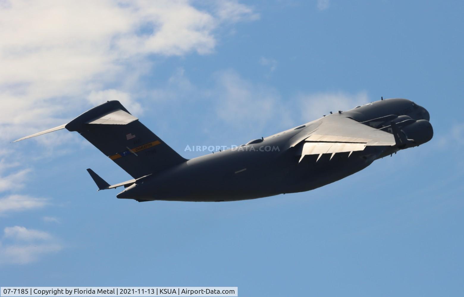 07-7185, 2007 Boeing C-17A Globemaster III C/N P-185, C-17A zx