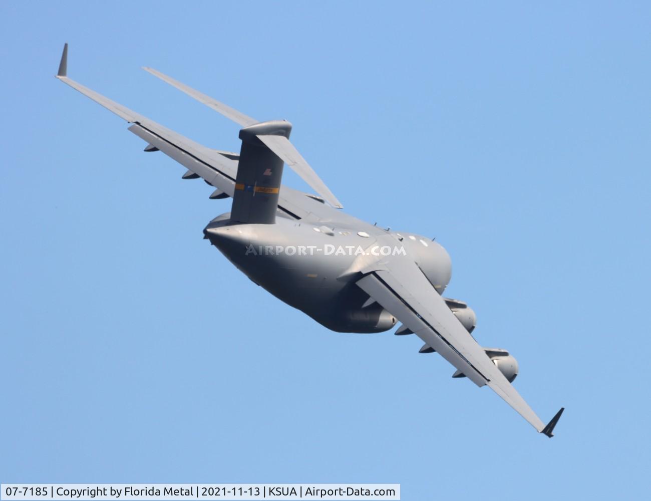 07-7185, 2007 Boeing C-17A Globemaster III C/N P-185, Stuart 2021