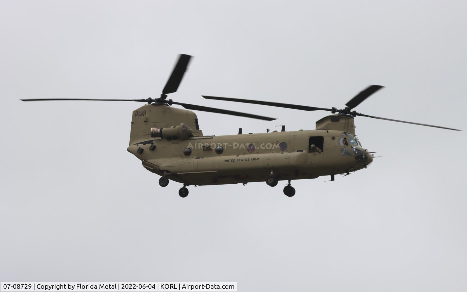 07-08729, 2007 Boeing CH-47F Chinook C/N M8729, CH-47F zx