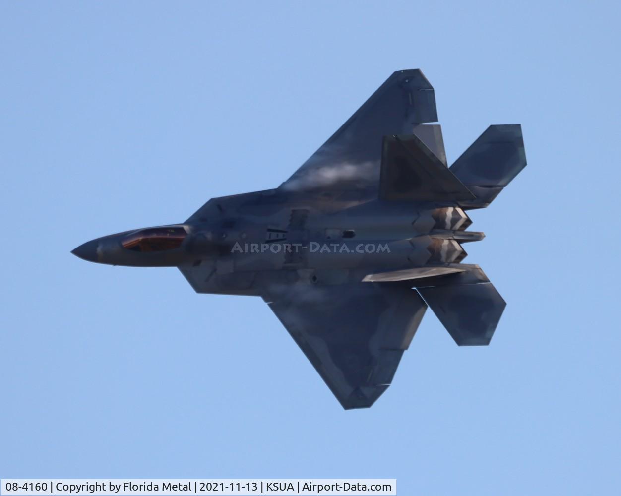 08-4160, 2008 Lockheed Martin F-22A Raptor C/N 4160, F-22A zx
