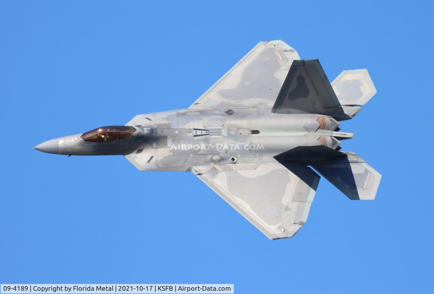 09-4189, 2009 Lockheed Martin F-22A Raptor C/N 645-4189, F-22A zx