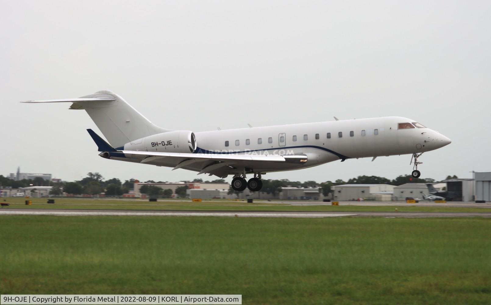9H-OJE, 2014 Bombardier BD-700-1A11 Global 5000 C/N 9679, Global 5000 zx