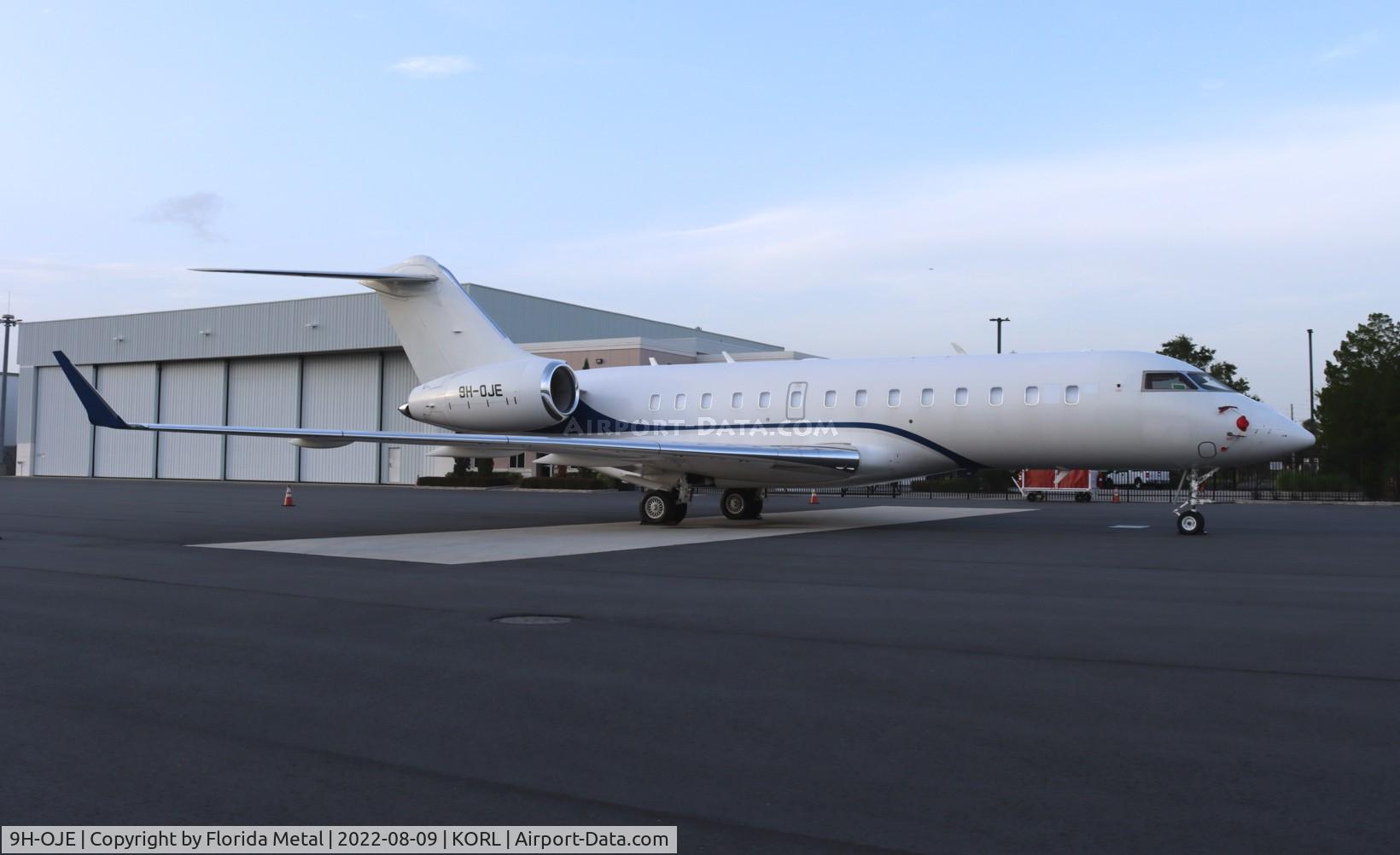 9H-OJE, 2014 Bombardier BD-700-1A11 Global 5000 C/N 9679, Global 5000 zx