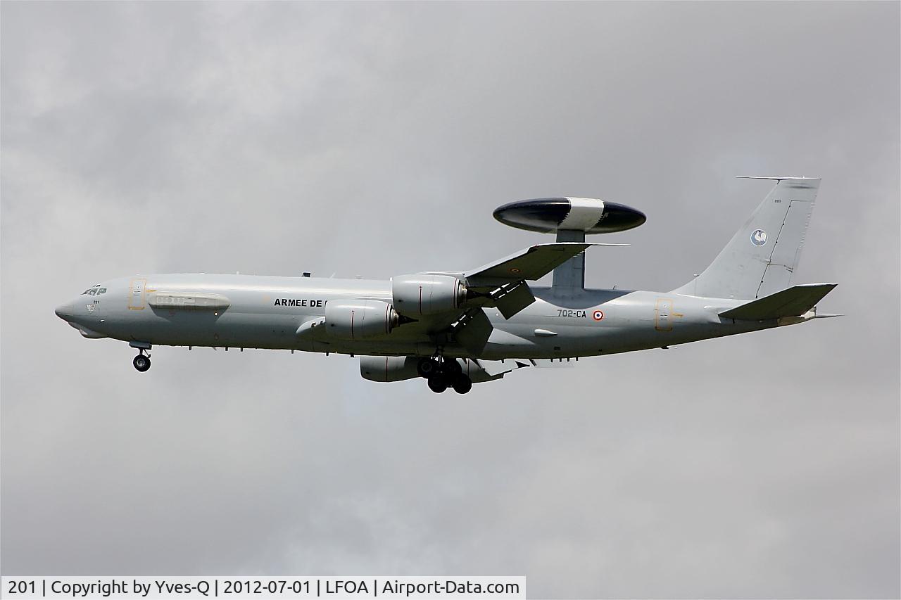 201, 1990 Boeing E-3F Sentry C/N 24115, Boing E-3F SDCA, On display, Avord Air Base 702 (LFOA) Air Show in june 2012