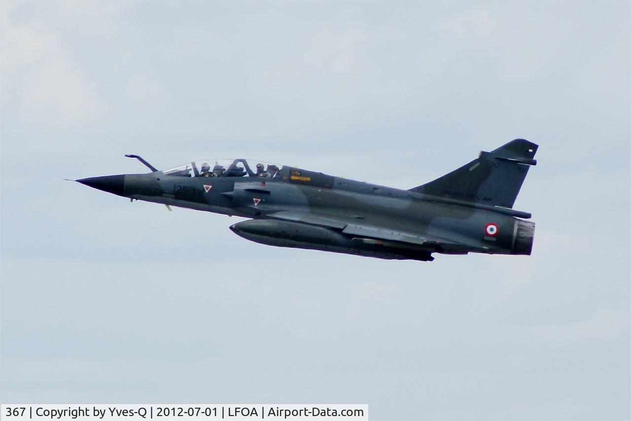 367, Dassault Mirage 2000N C/N 362, Dassault Mirage 2000N (125-CI), Take off rwy 24, Avord Air Base 702 (LFOA) open day 2012
