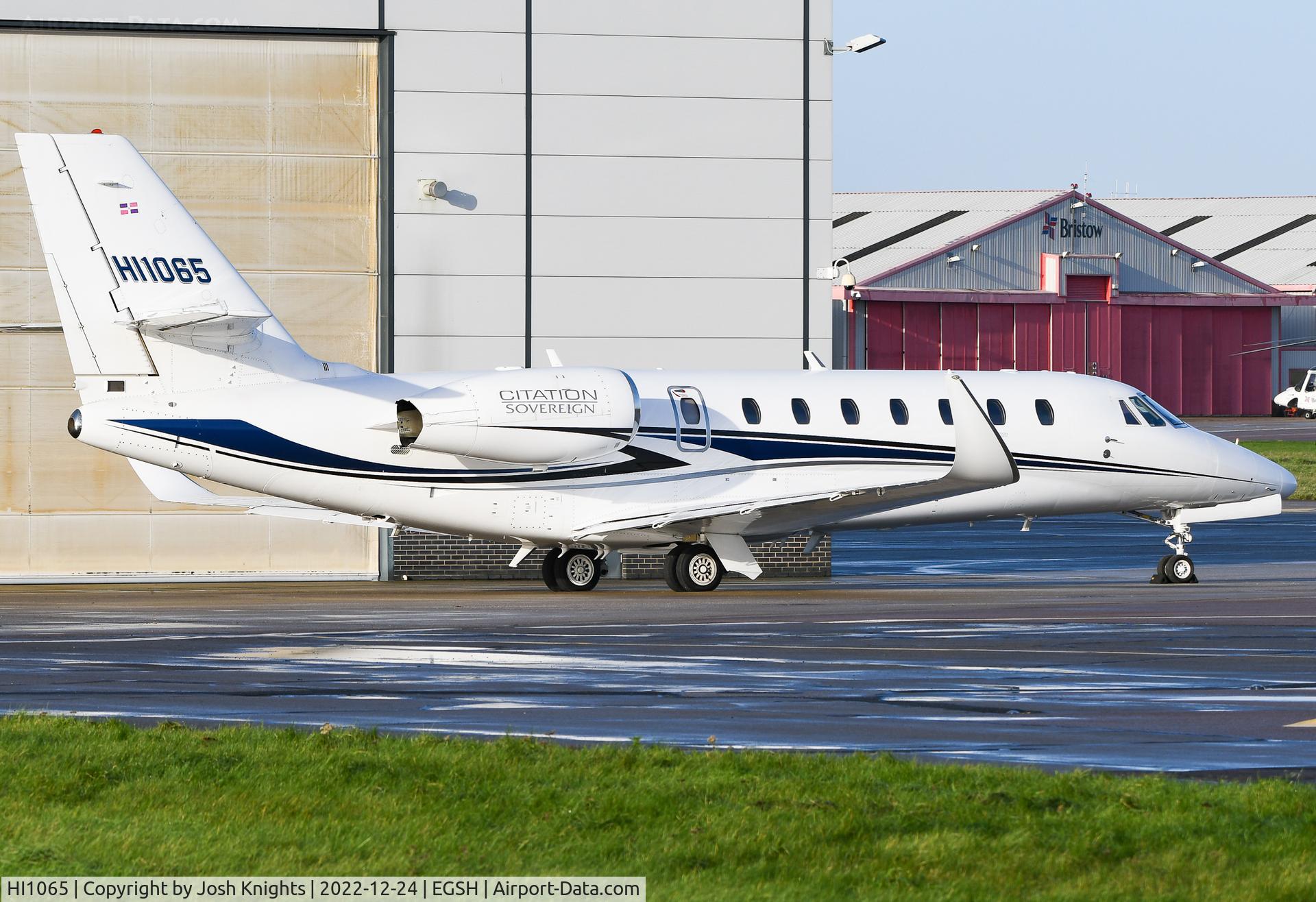 HI1065, 2007 Cessna 680 Citation Sovereign C/N 680-0131, On Stand At SaxonAir.