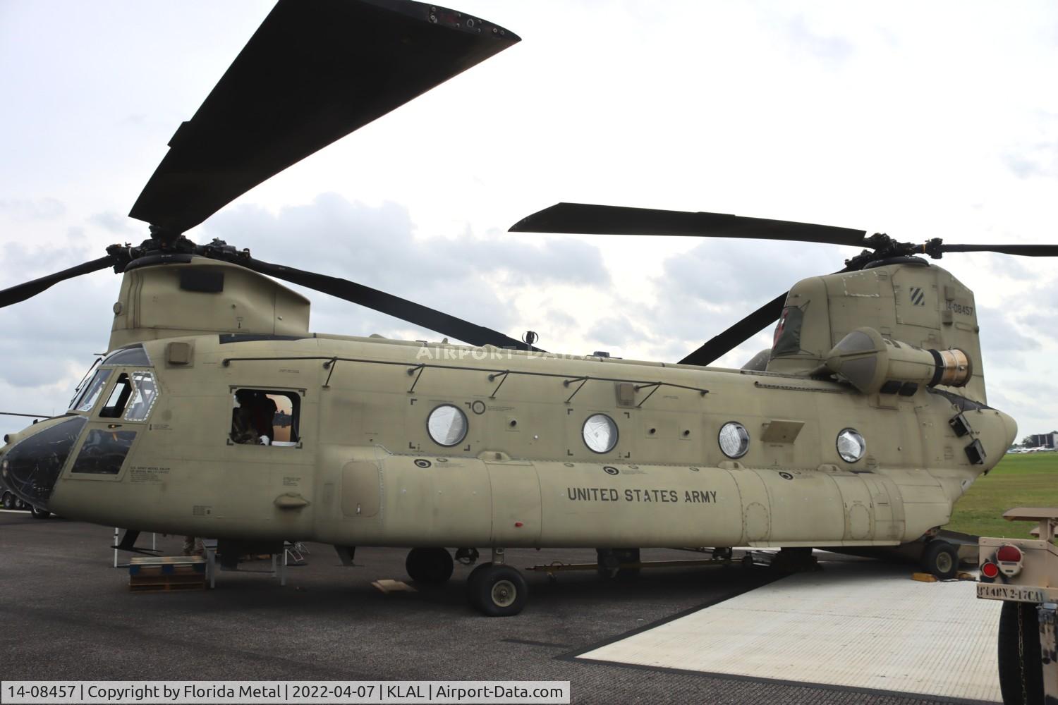 14-08457, 2014 Boeing CH-47F Chinook C/N M8457, CH-47F zx LAL