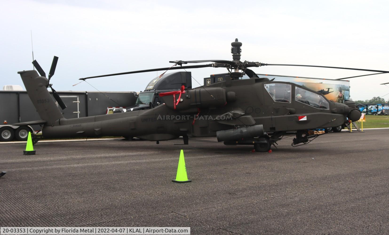 20-03353, 2020 Boeing AH-64E Apache Guardian C/N NM353, AH-64 zx LAL