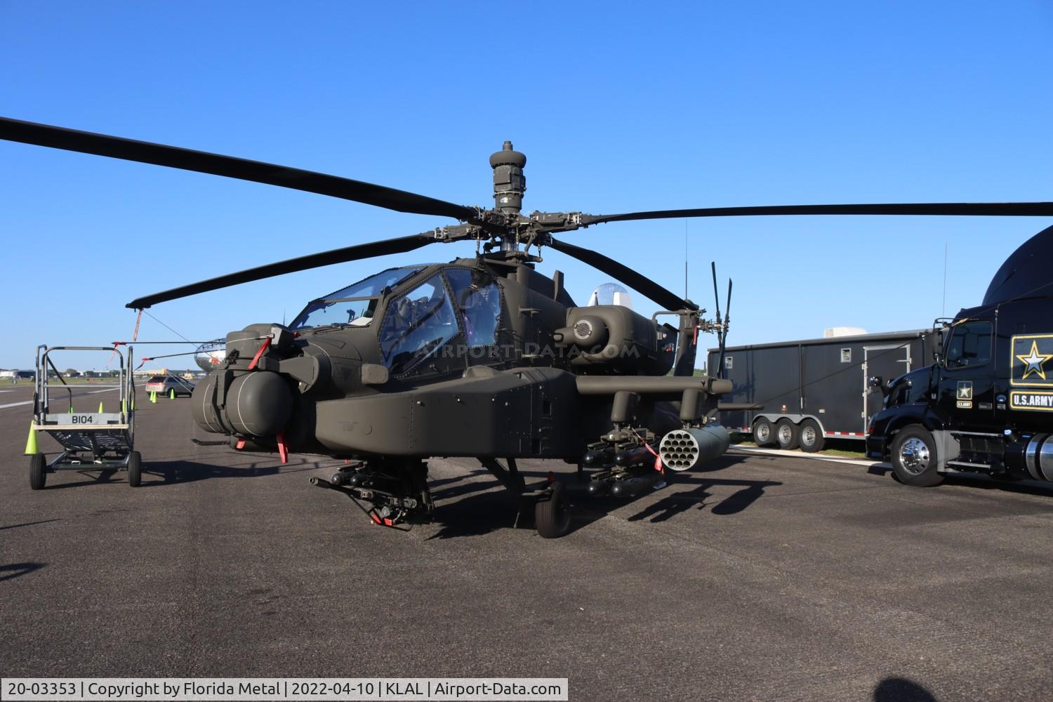 20-03353, 2020 Boeing AH-64E Apache Guardian C/N NM353, AH-64 zx LAL