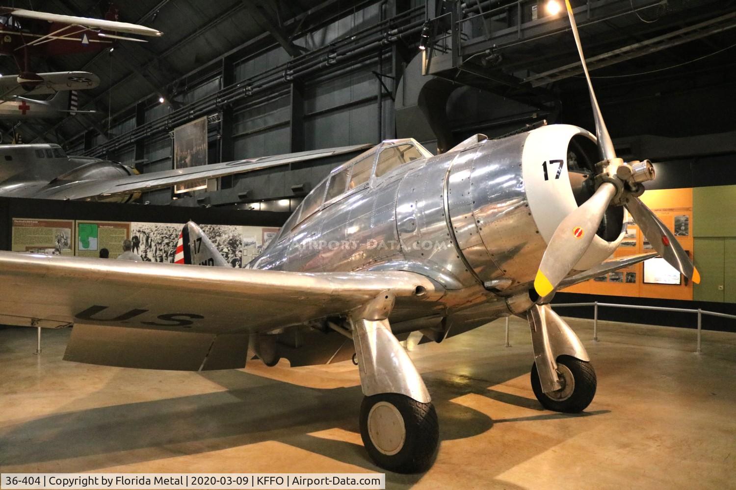 36-404, 1936 Seversky P-35 C/N 95, USAF Museum 2020