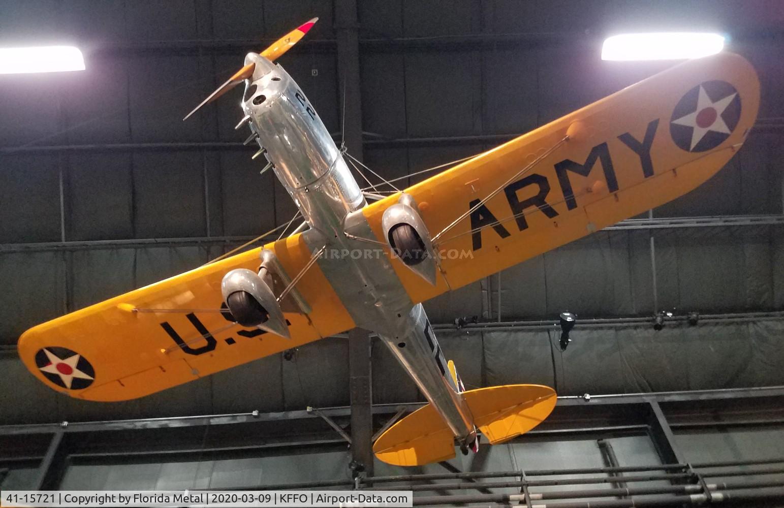 41-15721, 1942 Ryan PT-22C Recruit (ST3KR) C/N 1750, USAF Museum 2020