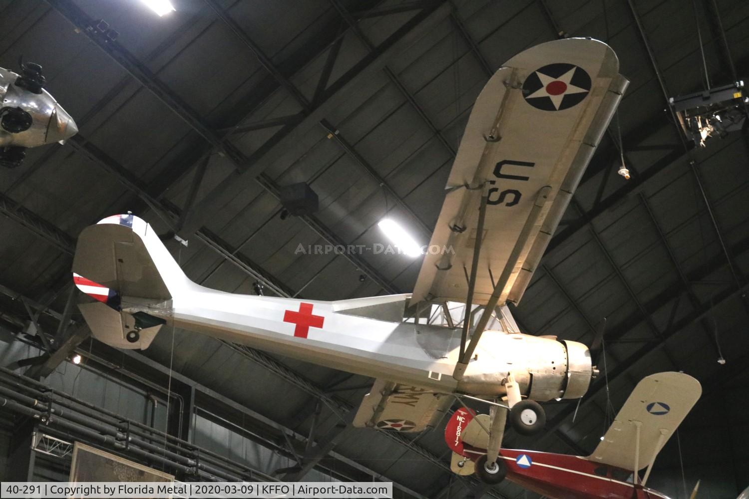 40-291, 1941 Stinson L-1A / O-49A Vigilant C/N Not found (40-291), L-1A zx