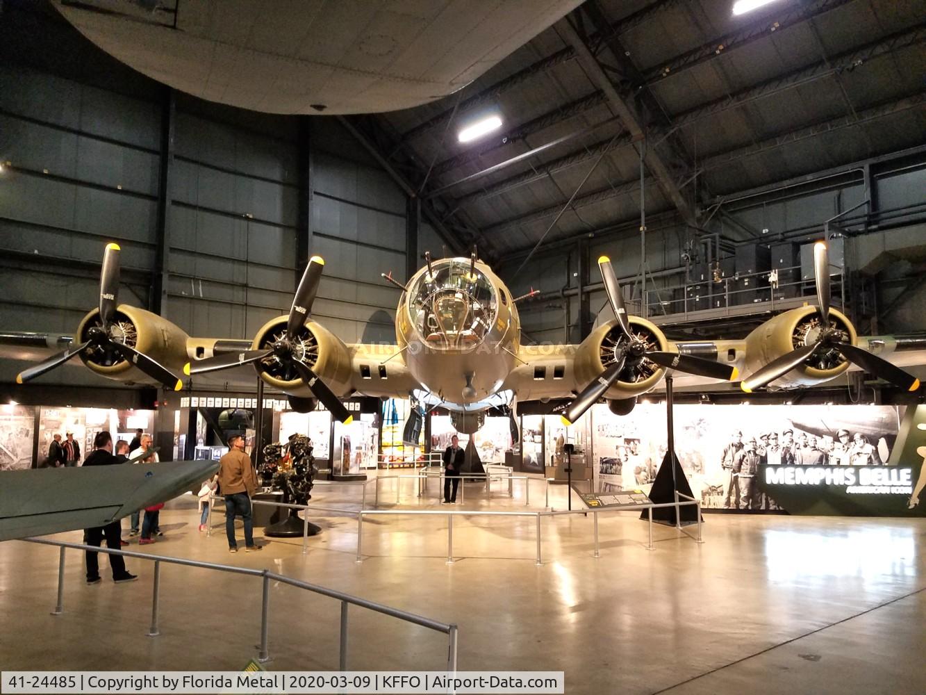 41-24485, 1941 Boeing B-17F-10-BO Flying Fortress (299P) C/N 3170, Memphis Belle B-17 zx