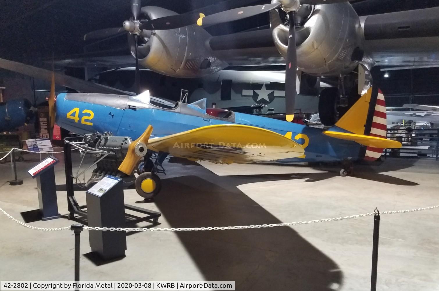 42-2802, 1942 Fairchild PT-19A C/N Not found 42-2802, PT-19A zx