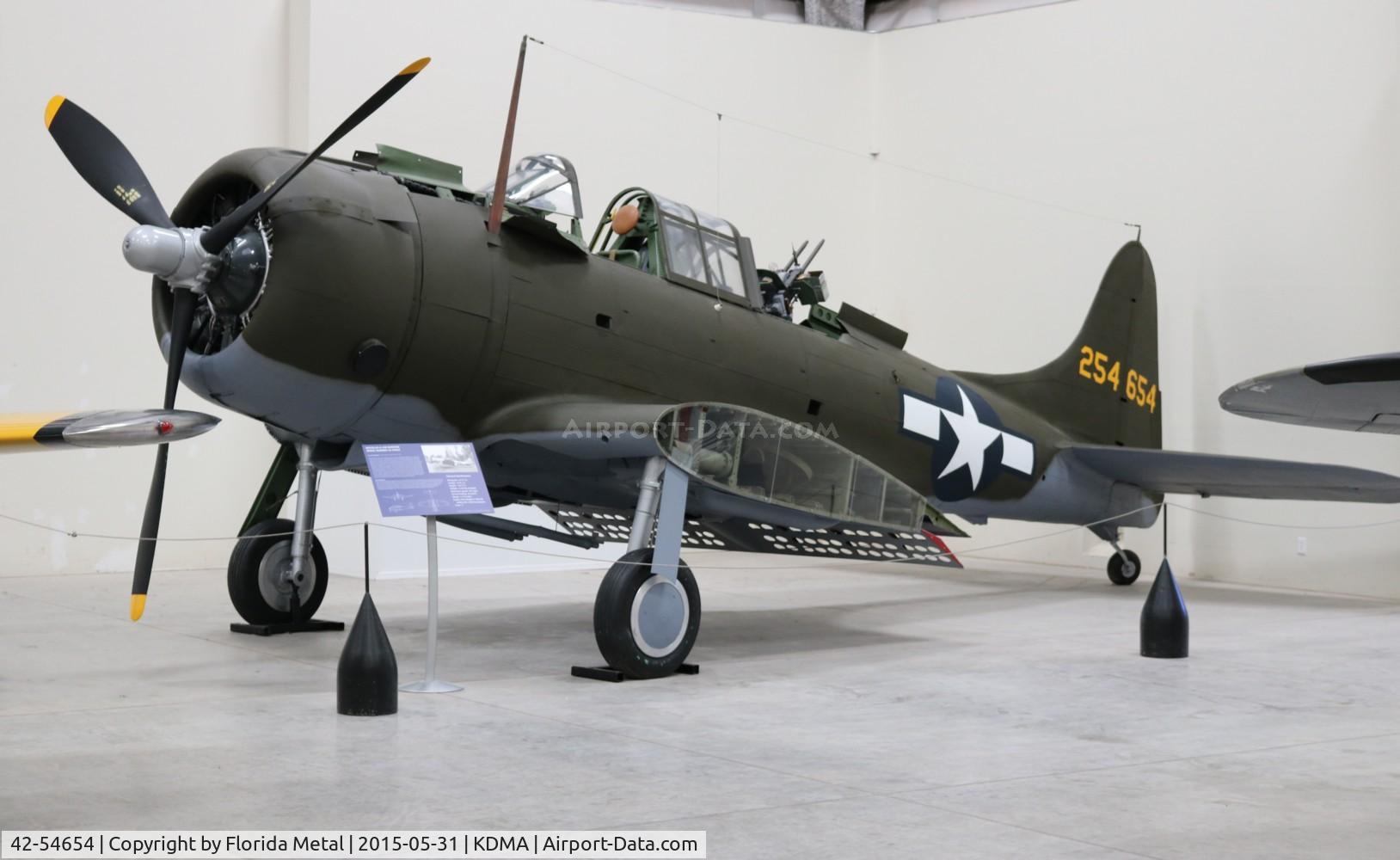 42-54654, 1942 Douglas A-24B Banshee C/N 17493, DMA A-24B
