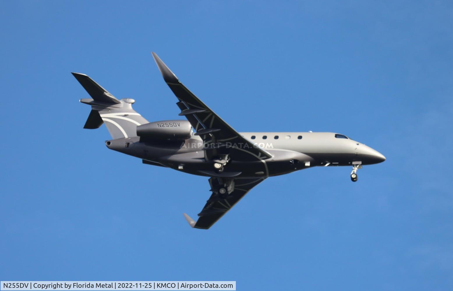 N255DV, 2021 Embraer EMB-550 (Praetor 600) C/N 55020147, MCO 2022