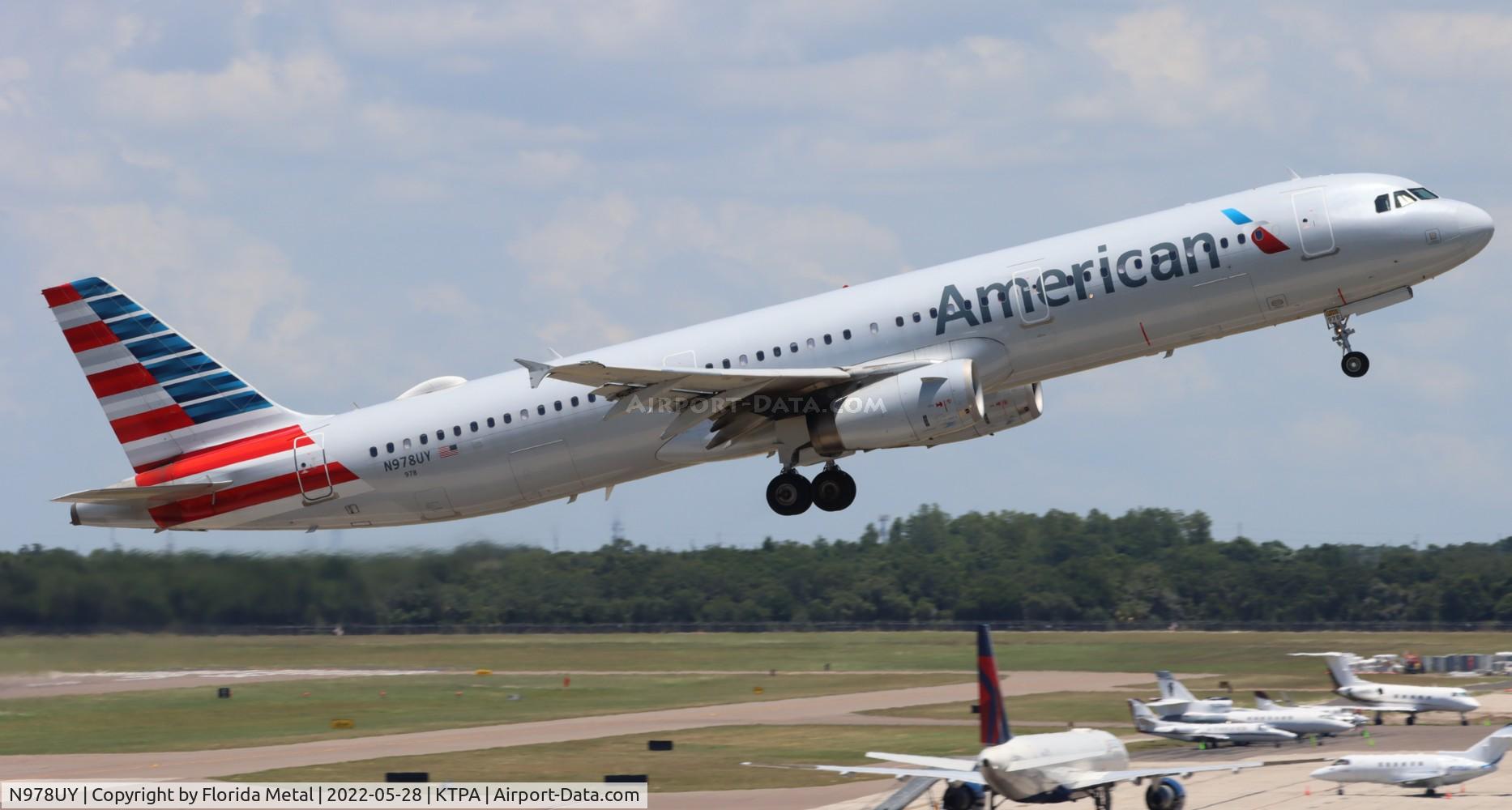 N978UY, 2012 Airbus A321-231 C/N 5422, TPA 2022