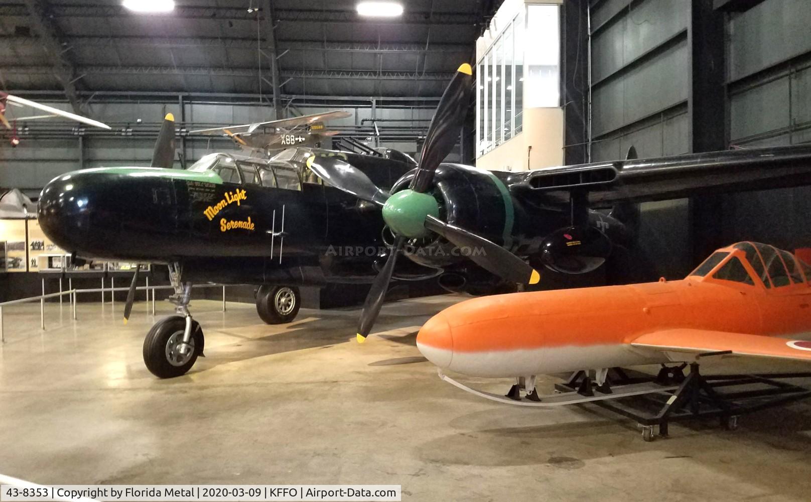43-8353, 1943 Northrop P-61B Black Widow C/N 1407, USAF Museum 2020