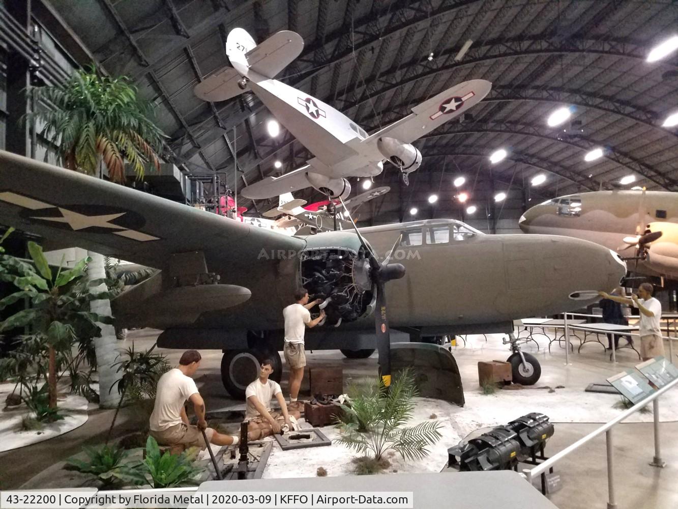 43-22200, 1943 Douglas A-20G Havoc C/N 21847, USAF Museum 2020