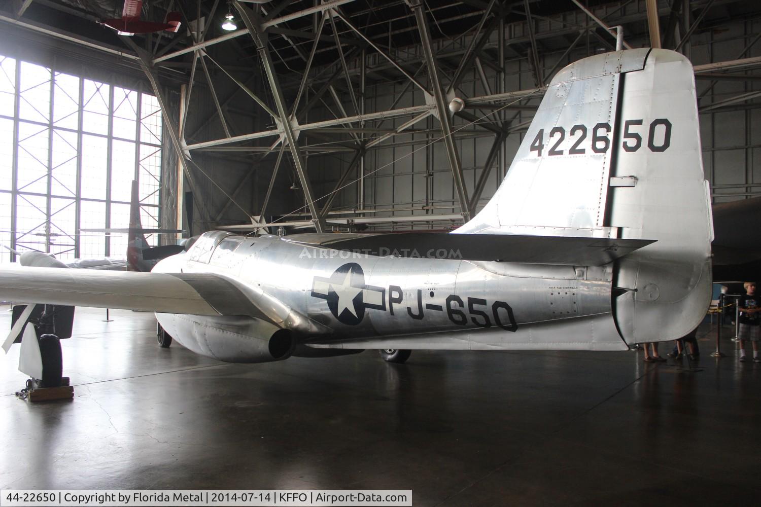 44-22650, 1944 Bell P-59B Airacomet C/N 27-58, P-59 zx