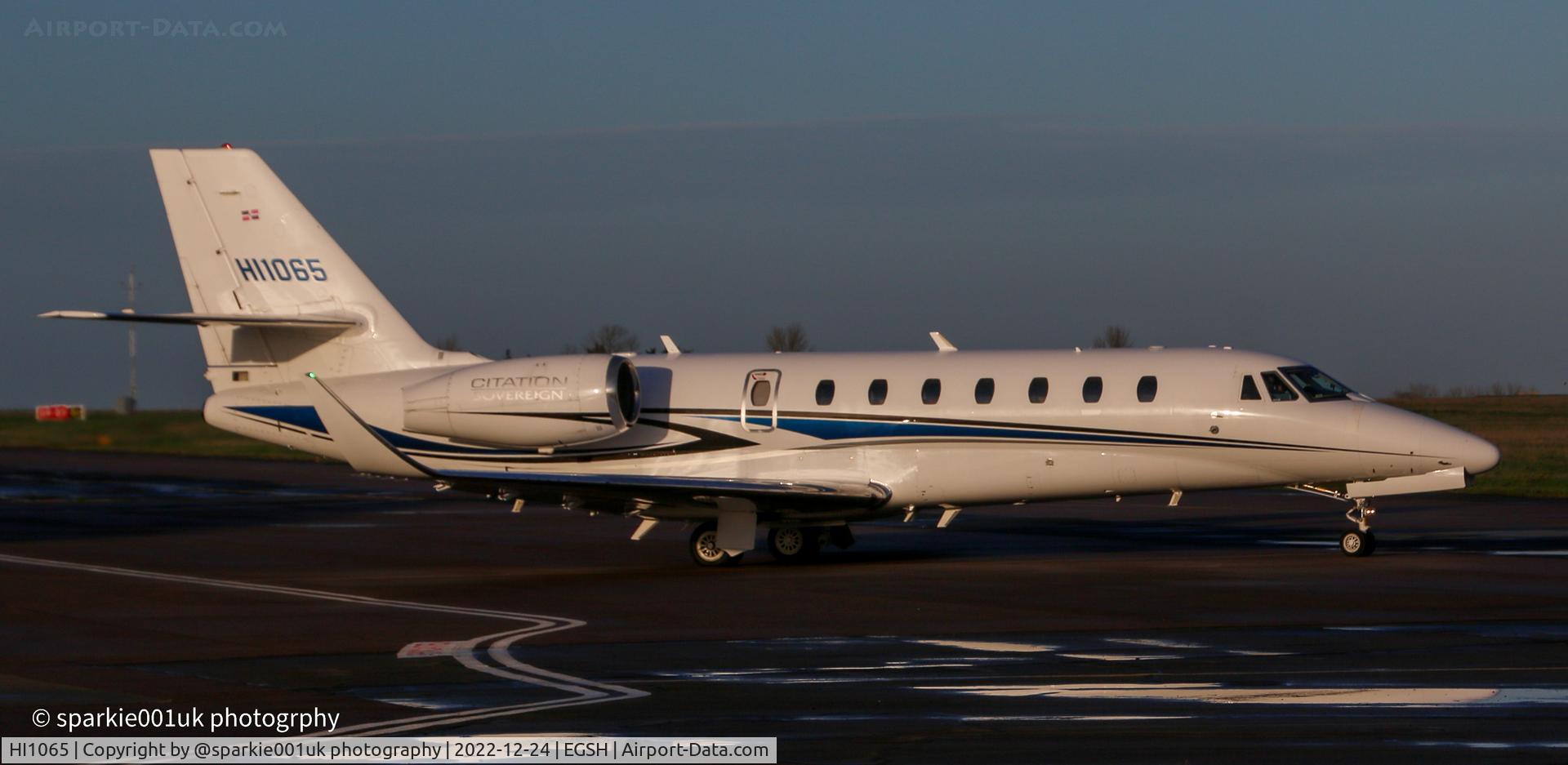 HI1065, 2007 Cessna 680 Citation Sovereign C/N 680-0131, Seen at Norwich