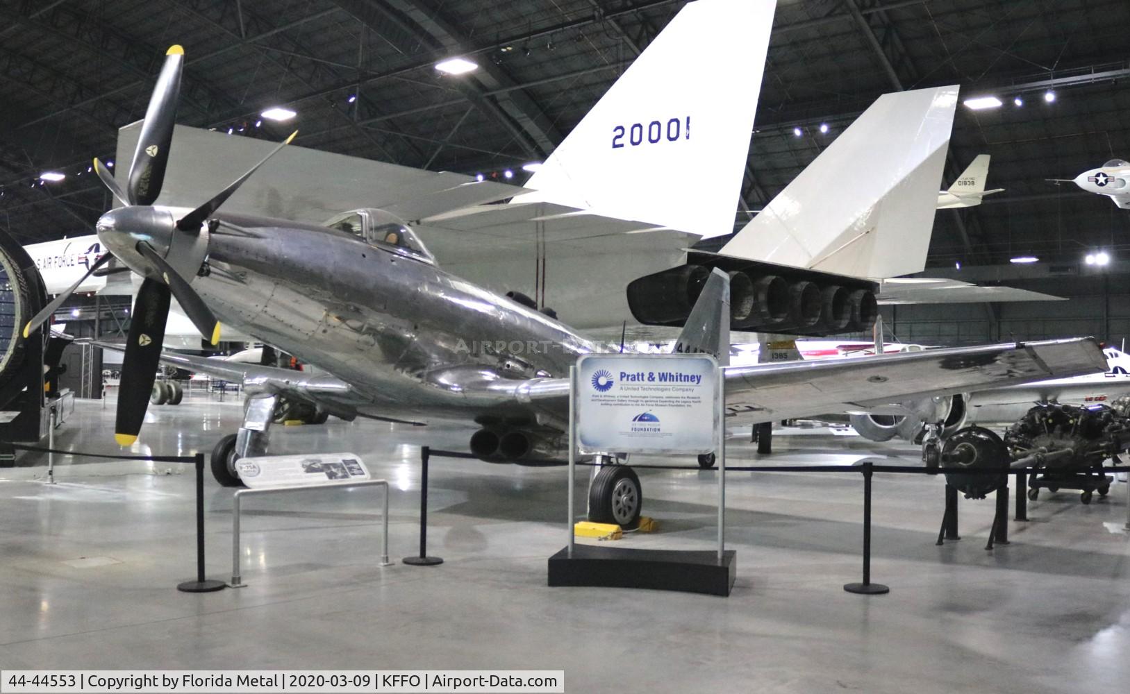 44-44553, 1944 Fisher P-75A Eagle C/N 5, USAF Museum 2020