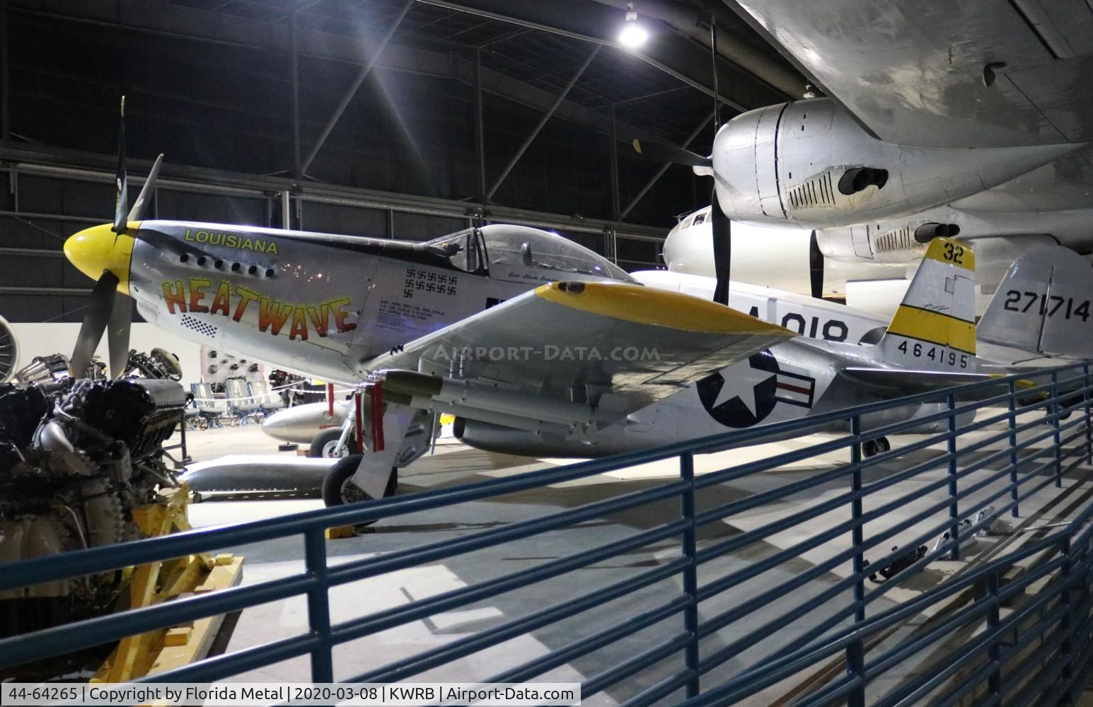 44-64265, 1944 North American P-51H Mustang C/N 126-37691, Museum P-51 zx