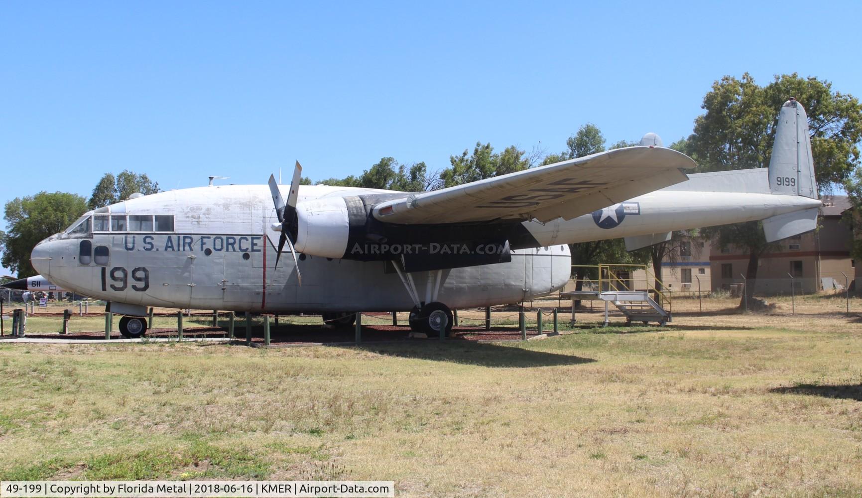 49-199, 1949 Fairchild C-119C-17-FA Flying Boxcar C/N 10436, C-119 zx