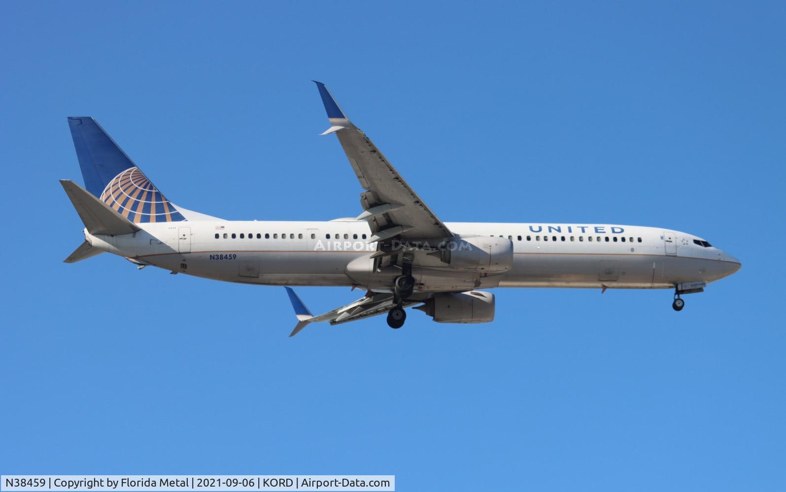 N38459, 2012 Boeing 737-924/ER C/N 37206, ORD 2021