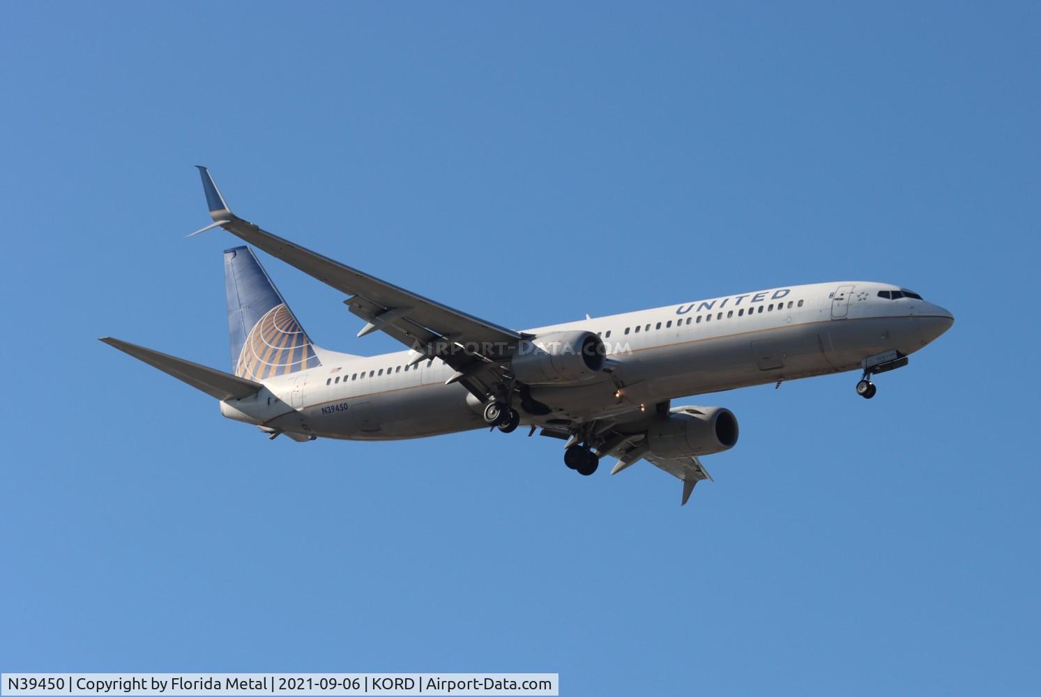 N39450, 2012 Boeing 737-924/ER C/N 40004, ORD 2021