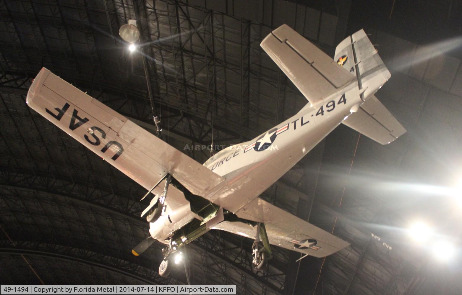 49-1494, 1950 North American T-28A Trojan C/N 159-6, T-28 zx