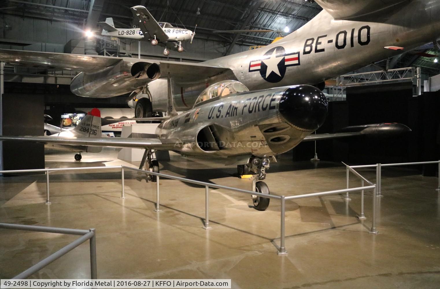 49-2498, 1949 Lockheed F-94A-5-LO Starfire C/N 780-7020, F-94 zx