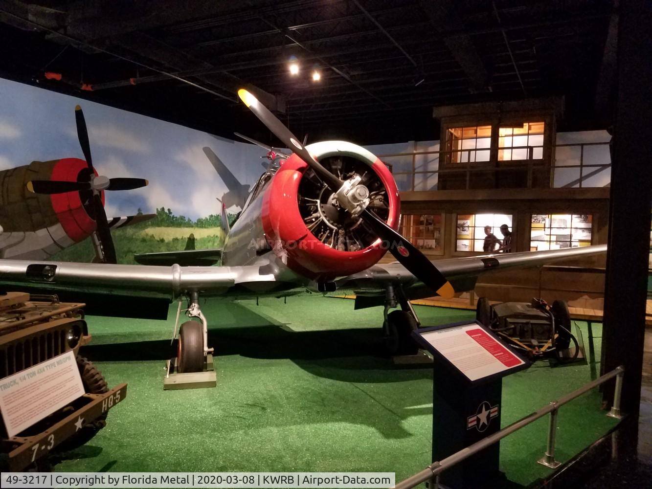 49-3217, 1949 North American T-6G Texan C/N 168-321, Warner Robins 2020