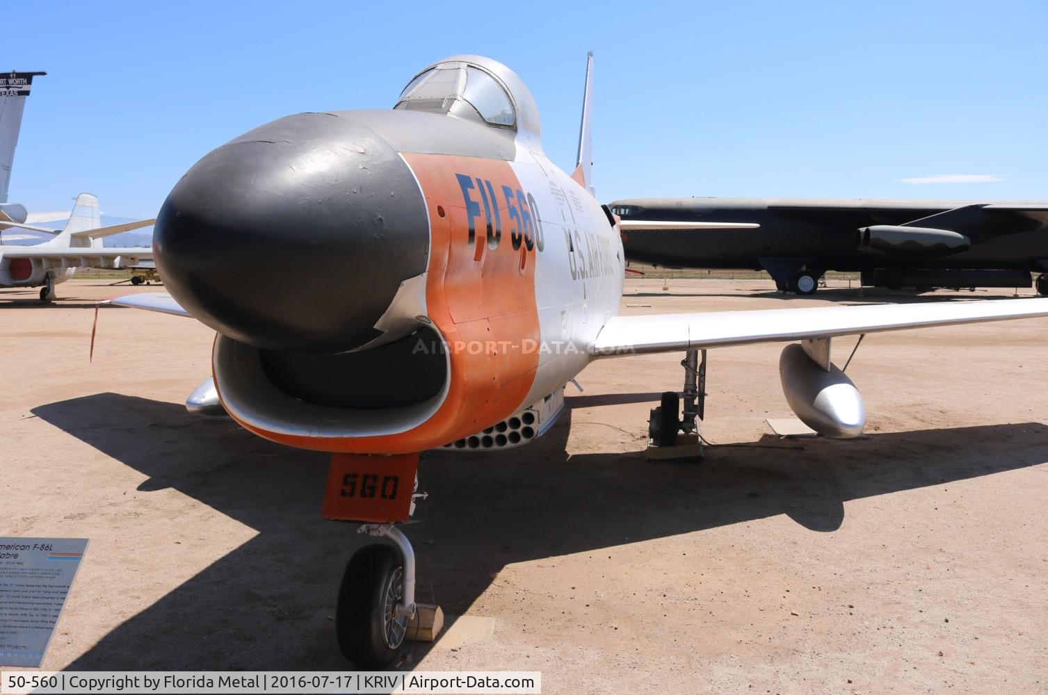 50-560, 1950 North American F-86L Sabre C/N 165-106, F-86 zx