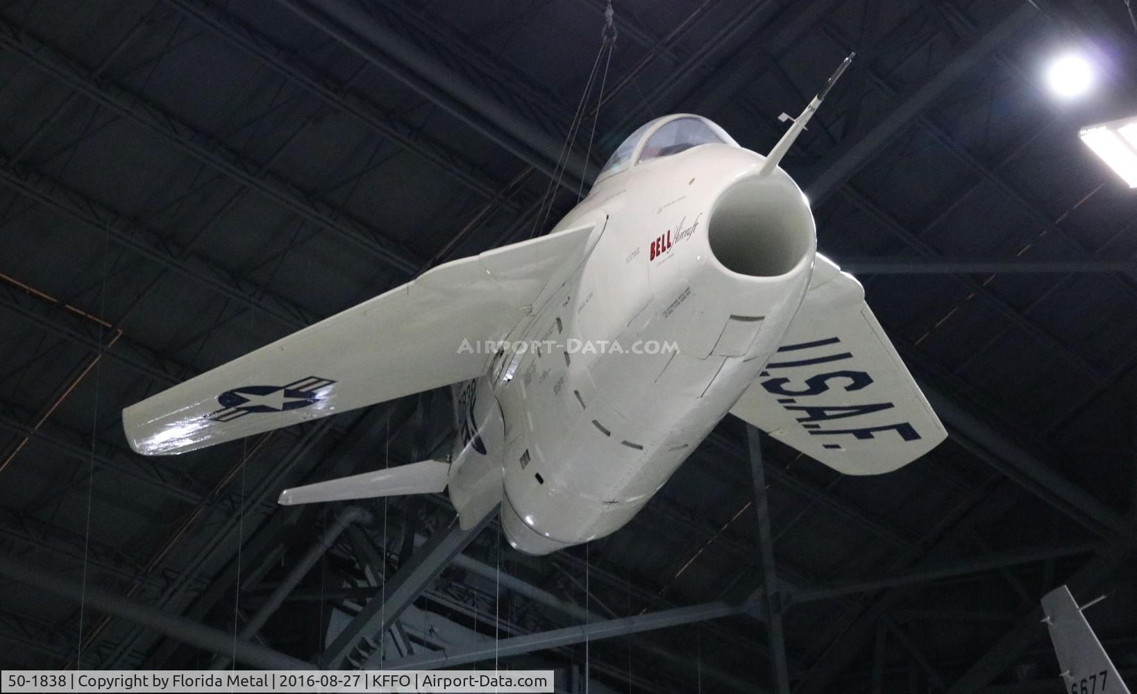 50-1838, 1950 Bell X-5 C/N Not found 50-1838, USAF Museum 2016