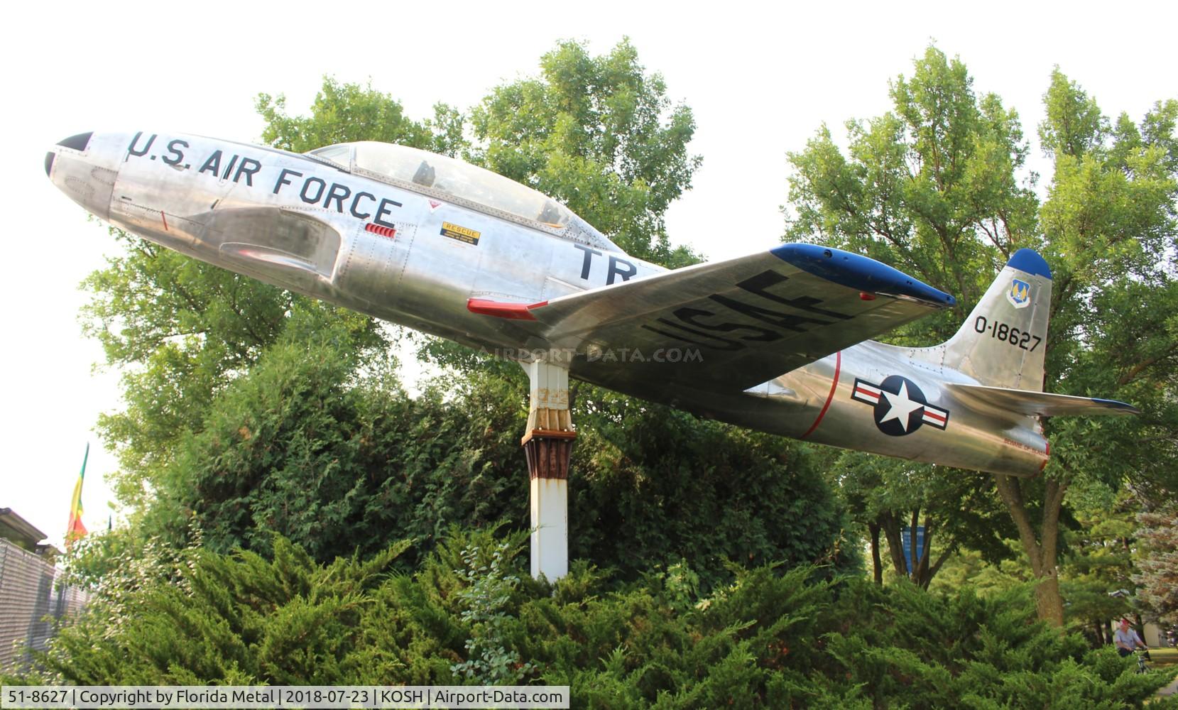 51-8627, 1951 Lockheed T-33A Shooting Star C/N 580-6411, T-33 zx