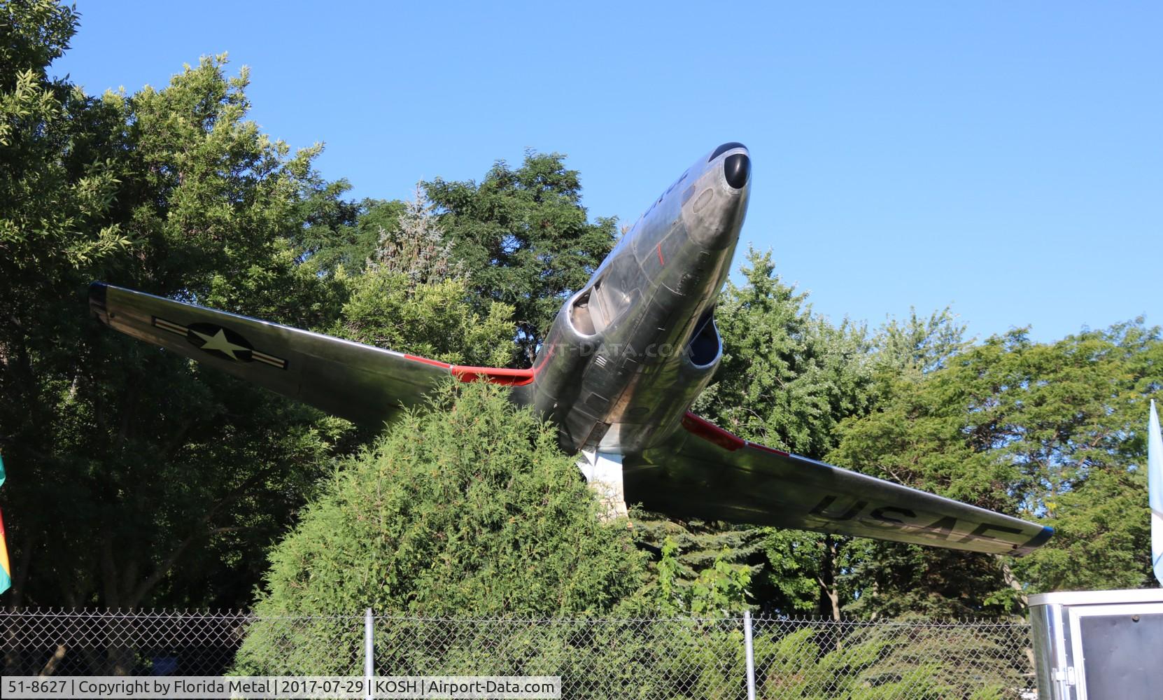 51-8627, 1951 Lockheed T-33A Shooting Star C/N 580-6411, T-33 zx