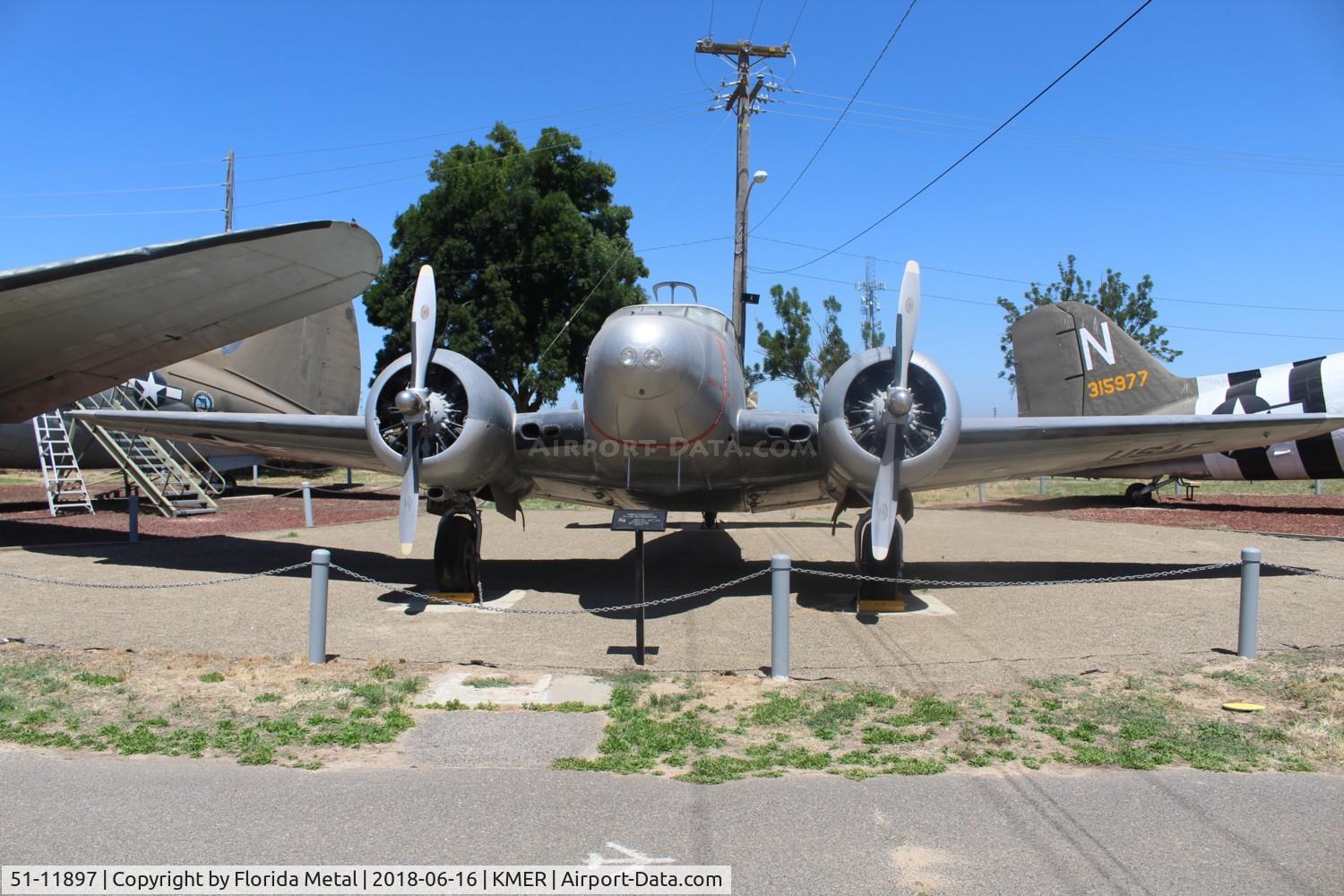 51-11897, 1951 Beech C-45G Expeditor C/N AF-454, C-45 zx