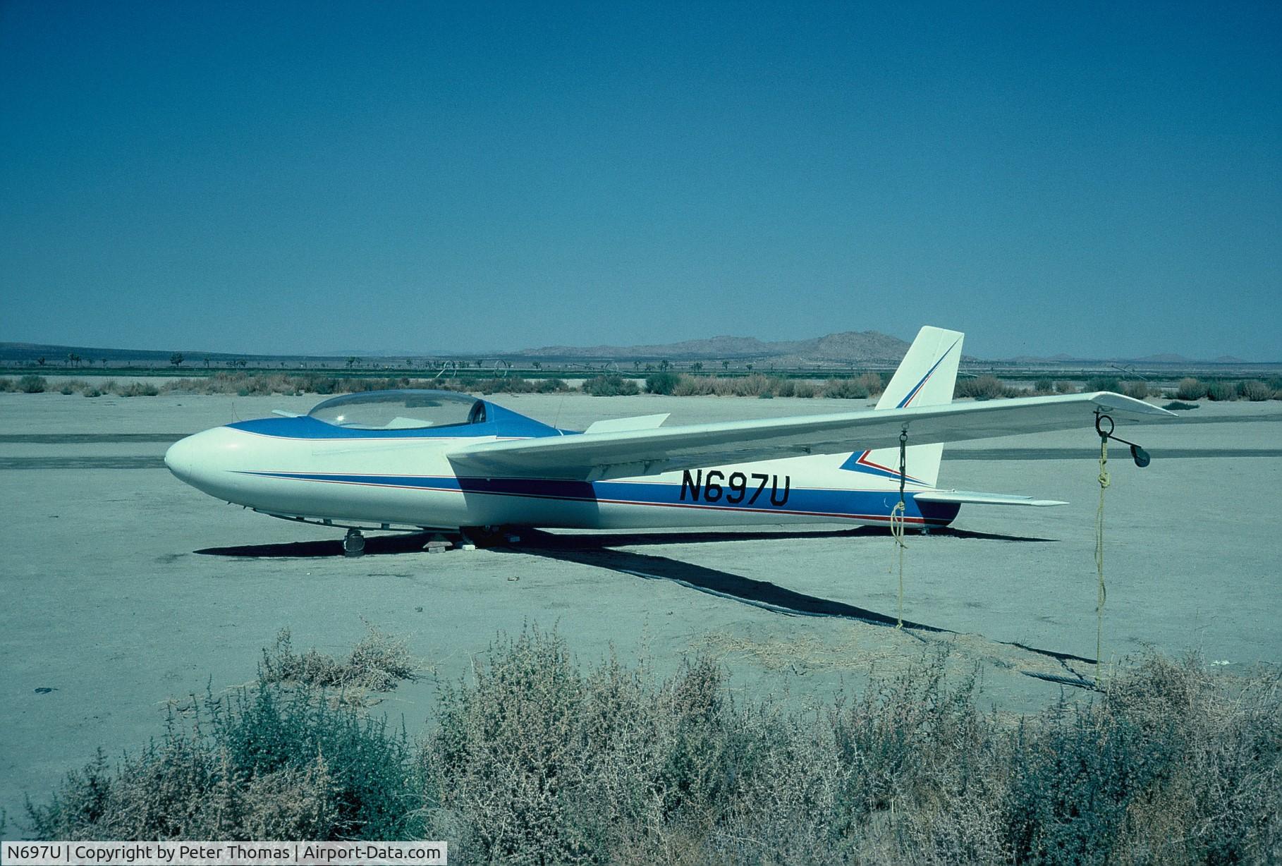 N697U, 1965 Schweizer SGS 2-32 C/N 19, Dad's sail plane back in the 60's. It was a fun ride.