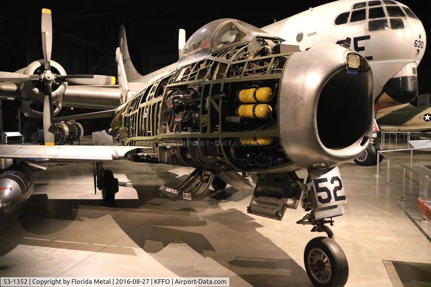 53-1352, 1953 North American F-86H-10-NH Sabre C/N 203-124, F-86 zx