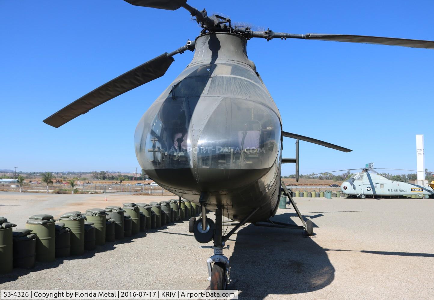 53-4326, 1953 Piasecki H-21B Workhorse C/N B.76, H-21 zx
