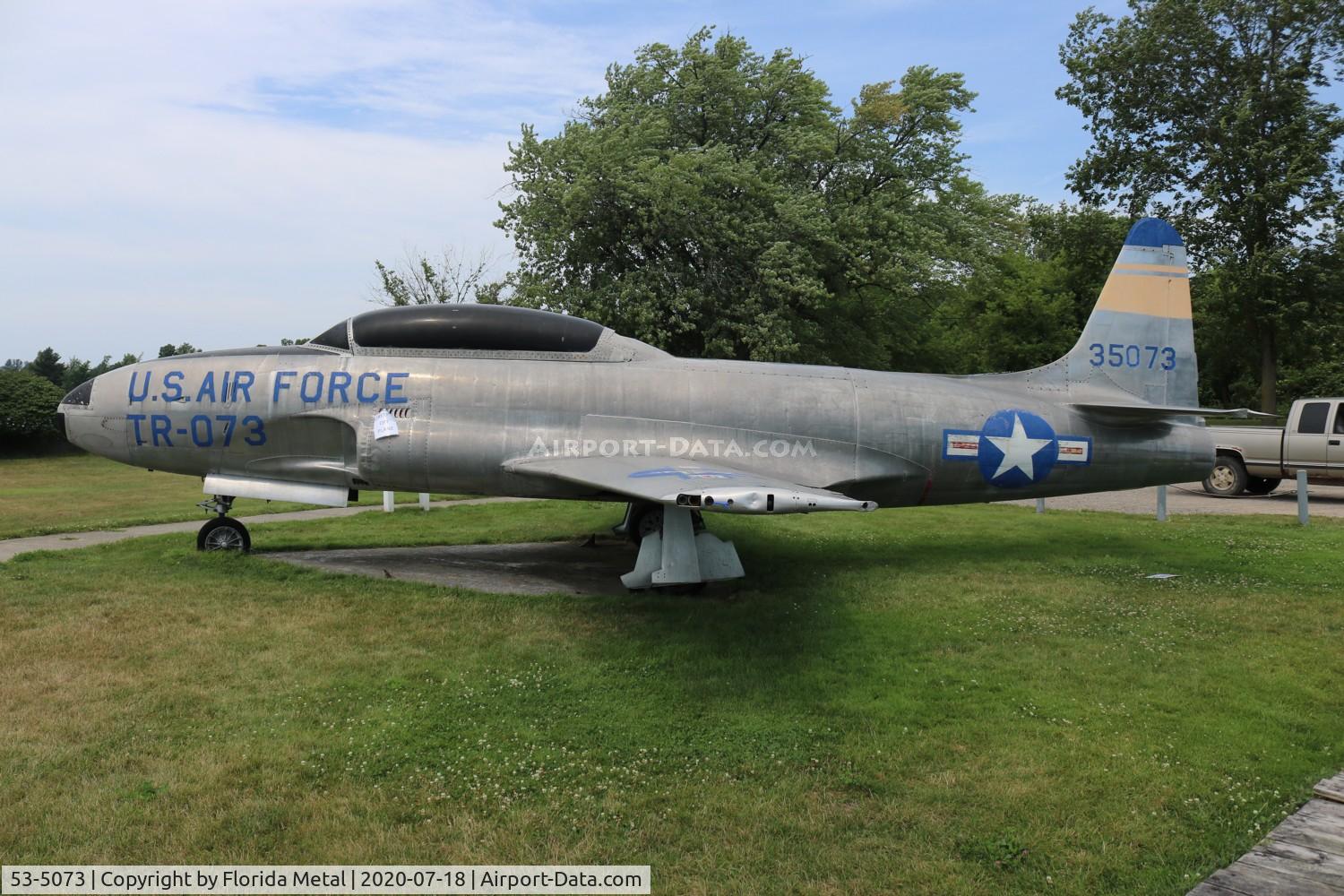 53-5073, 1953 Lockheed T-33A Shooting Star C/N 580-8423, T-33 zx