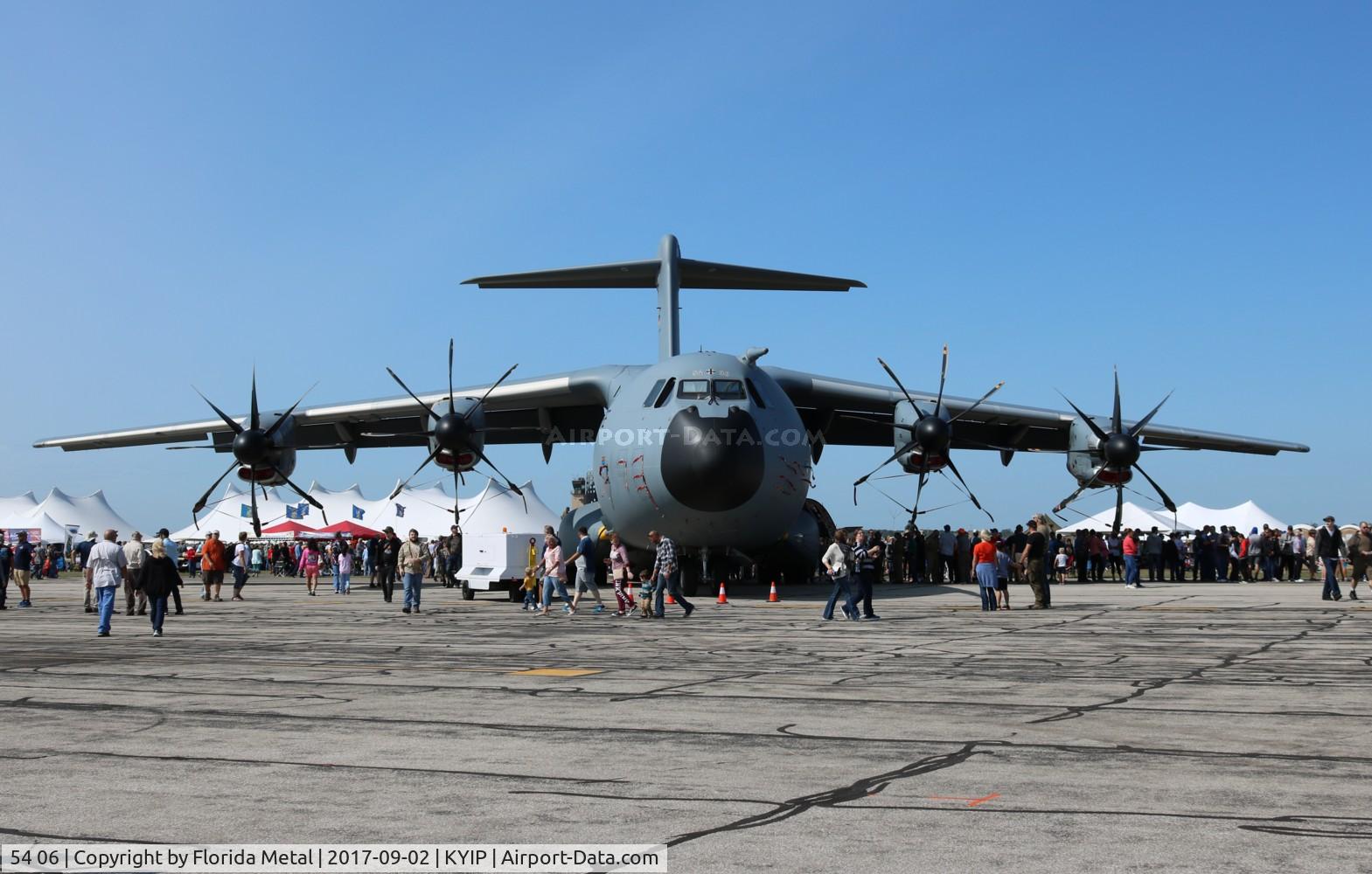 54 06, 2016 Airbus A400M-180 Atlas C/N 041, German A400 zx