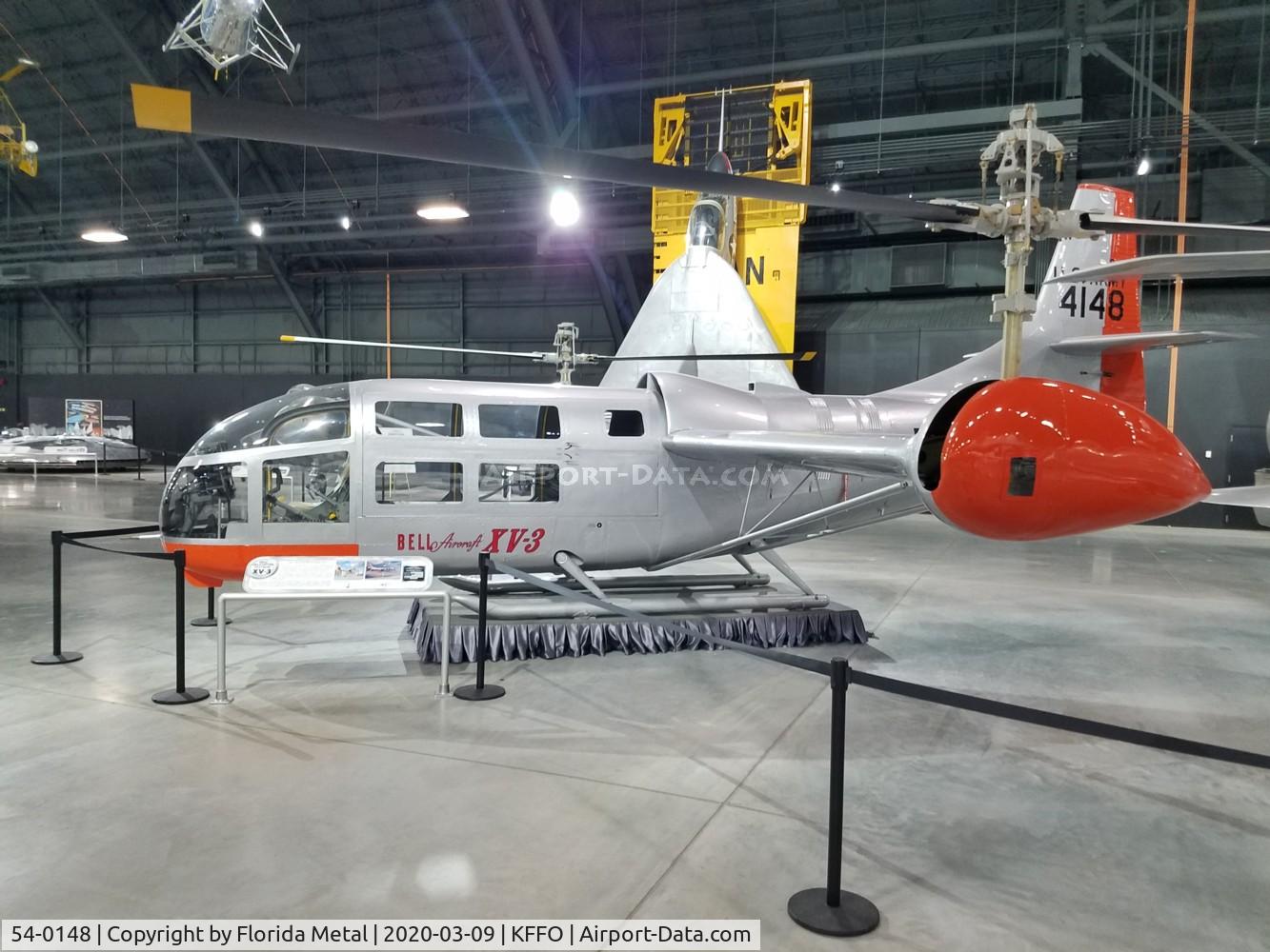 54-0148, 1954 Bell XV-3A C/N 2, USAF Museum 2020