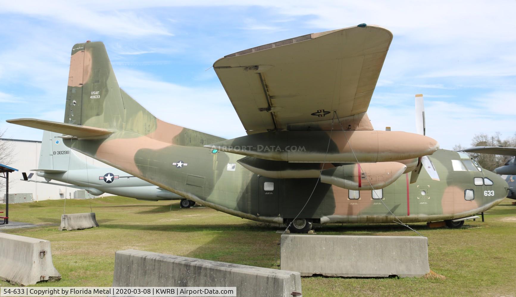 54-633, 1954 Fairchild UC-123K Provider C/N 20082, C-123 zx
