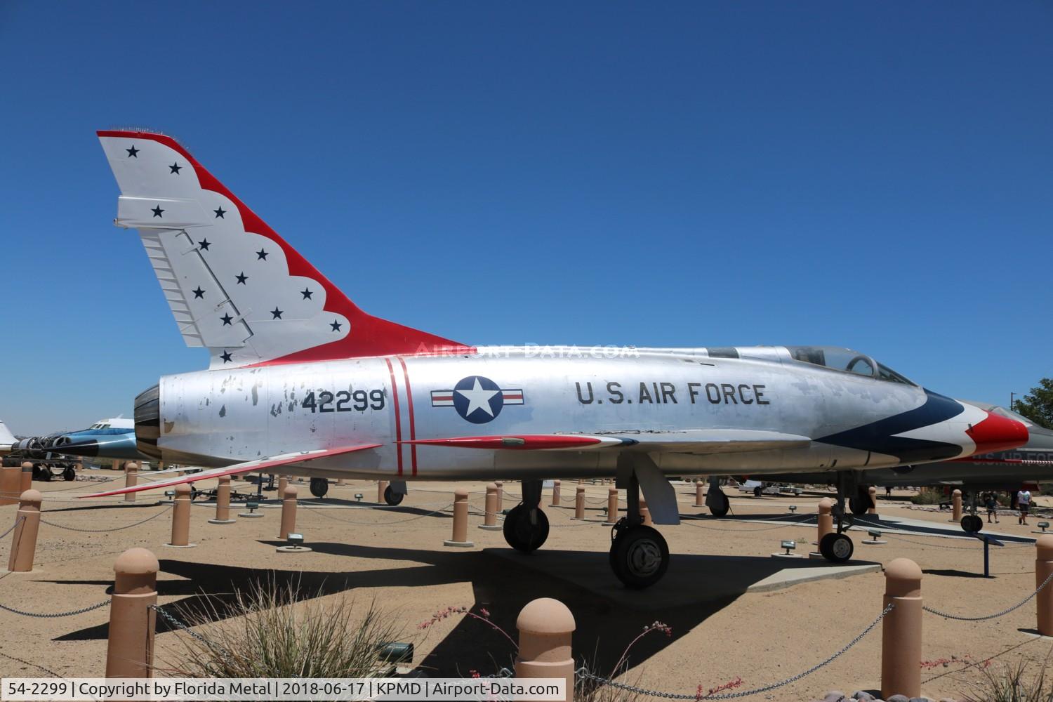 54-2299, 1954 North American F-100D Super Sabre C/N 223-179, F-100 zx
